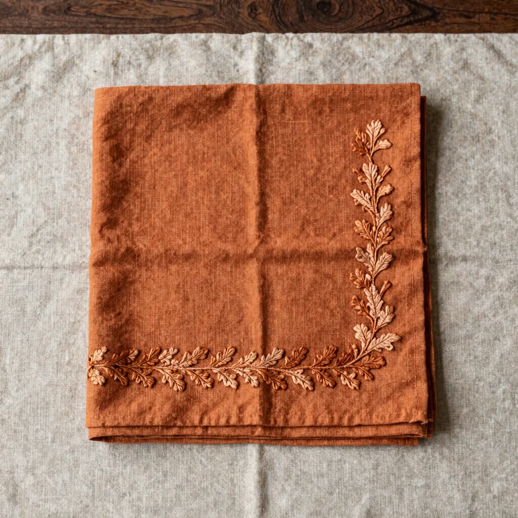 Oakleaf Linen Tea Towel
